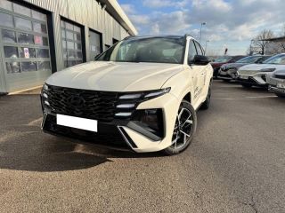 54520 : Hyundai Nancy - Théobald Automobiles - HYUNDAI Tucson - Tucson - Serenity White Métal - Traction - Hybride rechargeable : Essence/Electrique