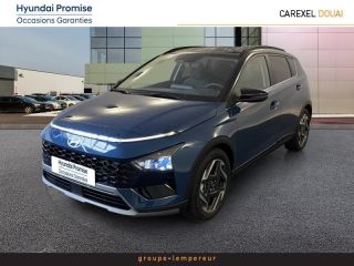 59187 : Hyundai Douai - Groupe Lempereur - HYUNDAI Bayon - Bayon - Vibrant Blue Métal/Toit+rétros Black - Traction - Essence