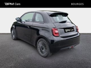 18230 : Hyundai Bourges - BPM Cars - FIAT 500 - 500 - Onyx Black pastel - Traction - Electrique