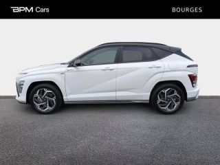 18230 : Hyundai Bourges - BPM Cars - HYUNDAI Kona - Kona - Atlas White/Toit/rétros Black - Traction - Hybride : Essence/Electrique