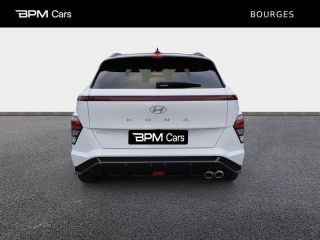 18230 : Hyundai Bourges - BPM Cars - HYUNDAI Kona - Kona - Atlas White/Toit/rétros Black - Traction - Hybride : Essence/Electrique