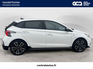 75010 : Hyundai Paris Nord - Goncourt Automobiles - HYUNDAI i20 N Line Creative - i20 III - Blanc - Boîte manuelle - Essence sans plomb