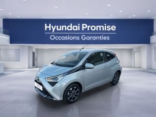 75010 : Hyundai Paris Nord - Goncourt Automobiles - TOYOTA AYGO MY19 x-play - AYGO II - Gris - Boîte manuelle - Essence sans plomb