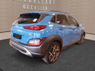 75010 : Hyundai Paris Nord - Goncourt Automobiles - HYUNDAI KONA HYBRID Executive - KONA - Bleu - Automate sequentiel - Essence / Courant électrique