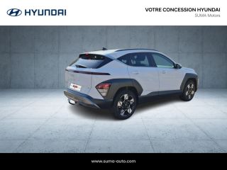75010 : Hyundai Paris Nord - Goncourt Automobiles - HYUNDAI KONA Creative - KONA II - Blanc - Automate sequentiel - Essence / Courant électrique
