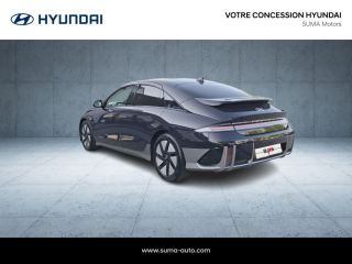 75010 : Hyundai Paris Nord - Goncourt Automobiles - HYUNDAI IONIQ 6 créative + toit ouvrant - IONIQ 6 (11/2022) - BIOPHILIC BLUE - Automate à fonct. Continu - Courant électrique