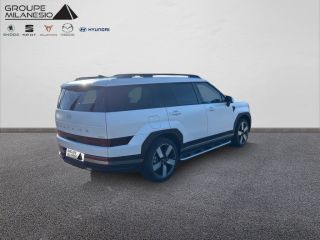 75010 : Hyundai Paris Nord - Goncourt Automobiles - HYUNDAI SANTA FE Executive - SANTA FE V - Blanc - Boîte automatique - Essence / Courant électrique