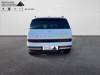 75010 : Hyundai Paris Nord - Goncourt Automobiles - HYUNDAI SANTA FE Executive - SANTA FE V - Blanc - Boîte automatique - Essence / Courant électrique