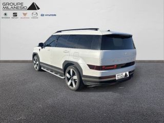 75010 : Hyundai Paris Nord - Goncourt Automobiles - HYUNDAI SANTA FE Executive - SANTA FE V - Blanc - Boîte automatique - Essence / Courant électrique