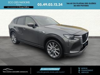 86000 : Hyundai Poitiers - Eco des Nations - MAZDA CX-60 - CX-60 - Gris - Transmission intégrale - Hybride rechargeable : Essence/Electrique