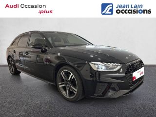 75010 : Hyundai Paris Nord - Goncourt Automobiles - AUDI A4 AVANT Black Edition - A4 III - NOIR MYTHIC METALLISE - Automate sequentiel - Essence sans plomb