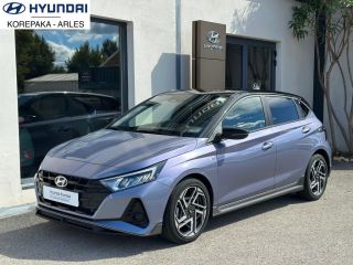 75010 : Hyundai Paris Nord - Goncourt Automobiles - HYUNDAI i20 N Line Creative - i20 III - Bleu - Boîte manuelle - Essence sans plomb