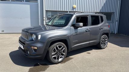 75010 : Hyundai Paris Nord - Goncourt Automobiles - JEEP RENEGADE Limited - RENEGADE - Gris - Boîte automatique - Essence / Courant électrique