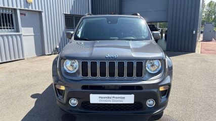 75010 : Hyundai Paris Nord - Goncourt Automobiles - JEEP RENEGADE Limited - RENEGADE - Gris - Boîte automatique - Essence / Courant électrique