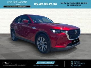 86000 : Hyundai Poitiers - Eco des Nations - MAZDA CX-60 - CX-60 - Rouge - Transmission intégrale - Hybride rechargeable : Essence/Electrique