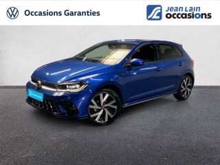 75010 : Hyundai Paris Nord - Goncourt Automobiles - VOLKSWAGEN POLO R-Line - POLO VI - BLEU RECIF METALLISE - Boîte manuelle - Essence sans plomb