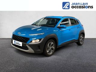 75010 : Hyundai Paris Nord - Goncourt Automobiles - HYUNDAI KONA HYBRID Intuitive - KONA - Bleu - Automate sequentiel - Essence / Courant électrique
