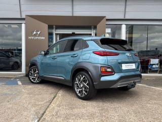 72100 : Hyundai Le Mans - GCH LE MANS - HYUNDAI Kona - Kona - Surfy Blue Métal - Traction - Hybride : Essence/Electrique