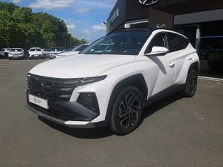 75010 : Hyundai Paris Nord - Goncourt Automobiles - HYUNDAI TUCSON Executive - TUCSON IV - Blanc - Boîte automatique - Essence / Courant électrique