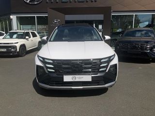 75010 : Hyundai Paris Nord - Goncourt Automobiles - HYUNDAI TUCSON Executive - TUCSON IV - Blanc - Boîte automatique - Essence / Courant électrique