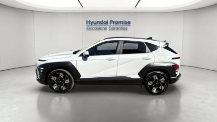 75010 : Hyundai Paris Nord - Goncourt Automobiles - HYUNDAI KONA Executive - KONA II - Blanc - Automate sequentiel - Essence / Courant électrique