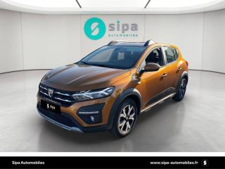 75010 : Hyundai Paris Nord - Goncourt Automobiles - DACIA SANDERO Stepway Confort - SANDERO III - Orange - Boîte manuelle - Essence sans plomb