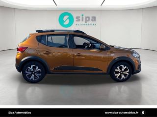 75010 : Hyundai Paris Nord - Goncourt Automobiles - DACIA SANDERO Stepway Confort - SANDERO III - Orange - Boîte manuelle - Essence sans plomb