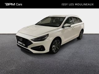 92130 : Hyundai ISSY-LES-MOULINEAUX - BPM Cars - HYUNDAI i30 SW - i30 SW - Serenity White Métal - Traction - Essence/Micro-Hybride