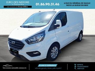 75010 : Hyundai Paris Nord - Goncourt Automobiles - FORD TRANSIT CUSTOM FOURGON LIMITED - TRANSIT CUSTOM - BLANC - Boîte manuelle - Diesel
