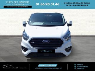 75010 : Hyundai Paris Nord - Goncourt Automobiles - FORD TRANSIT CUSTOM FOURGON LIMITED - TRANSIT CUSTOM - BLANC - Boîte manuelle - Diesel
