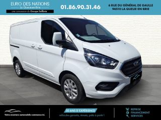 75010 : Hyundai Paris Nord - Goncourt Automobiles - FORD TRANSIT CUSTOM FOURGON LIMITED - TRANSIT CUSTOM - BLANC - Boîte manuelle - Diesel