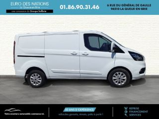 75010 : Hyundai Paris Nord - Goncourt Automobiles - FORD TRANSIT CUSTOM FOURGON LIMITED - TRANSIT CUSTOM - BLANC - Boîte manuelle - Diesel