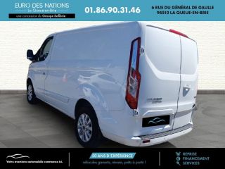 75010 : Hyundai Paris Nord - Goncourt Automobiles - FORD TRANSIT CUSTOM FOURGON LIMITED - TRANSIT CUSTOM - BLANC - Boîte manuelle - Diesel