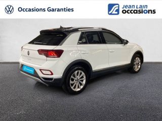 75010 : Hyundai Paris Nord - Goncourt Automobiles - VOLKSWAGEN T-ROC Style - T-ROC - BLANC PUR TOIT NOIR UNI - Automate sequentiel - Diesel