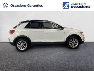 75010 : Hyundai Paris Nord - Goncourt Automobiles - VOLKSWAGEN T-ROC Style - T-ROC - BLANC PUR TOIT NOIR UNI - Automate sequentiel - Diesel