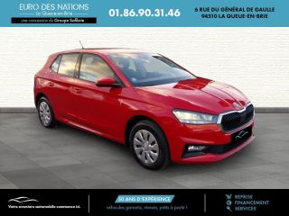 75010 : Hyundai Paris Nord - Goncourt Automobiles - SKODA FABIA Active - FABIA IV - ROUGE - Boîte manuelle - Essence sans plomb