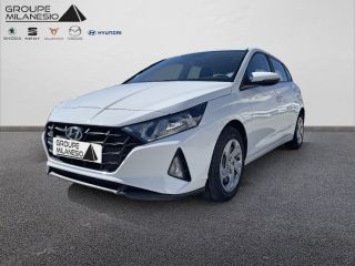 75010 : Hyundai Paris Nord - Goncourt Automobiles - HYUNDAI i20 Initia - i20 III - Blanc - Boîte manuelle - Essence sans plomb