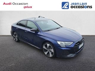 75010 : Hyundai Paris Nord - Goncourt Automobiles - AUDI A3 BERLINE S line - A3/S3/RS3 IV - BLEU NAVARRE METALLISE - Automate sequentiel - Essence sans plomb