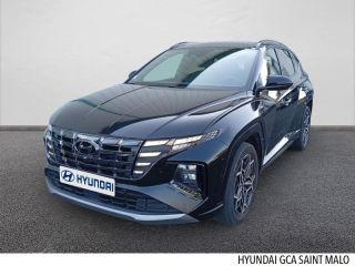 35400 : Hyundai Saint-Malo - GCA - HYUNDAI Tucson - Tucson - Serenity White Métal/Toit/rétros Black - Traction - Hybride : Essence/Electrique
