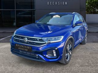75010 : Hyundai Paris Nord - Goncourt Automobiles - VOLKSWAGEN T-ROC R-Line - T-ROC - BLEU FONCE - Automate sequentiel - Essence sans plomb