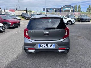 75010 : Hyundai Paris Nord - Goncourt Automobiles - KIA PICANTO X-line - PICANTO III - GRIS CLAIR - Boîte automatisée - Essence sans plomb