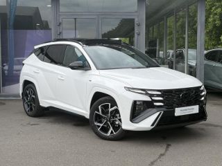 57100 : Hyundai Thionville - Théobald Automobiles - HYUNDAI Tucson - Tucson - Serenity White Métal - Traction - Hybride : Essence/Electrique