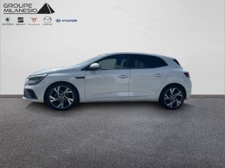 75010 : Hyundai Paris Nord - Goncourt Automobiles - RENAULT MEGANE IV BERLINE R.S. Line - MEGANE IV - Blanc - Boîte automatique - Essence sans plomb
