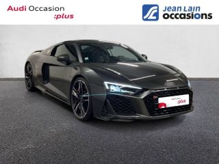 75010 : Hyundai Paris Nord - Goncourt Automobiles - AUDI R8 Performance Quattro - R8 II - GRIS DAYTONA - Automate sequentiel - Essence sans plomb