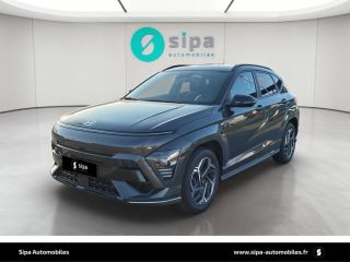 75010 : Hyundai Paris Nord - Goncourt Automobiles - HYUNDAI KONA N Line Executive - KONA II - GRIS - Automate sequentiel - Essence / Courant électrique