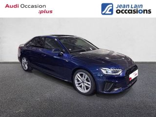75010 : Hyundai Paris Nord - Goncourt Automobiles - AUDI A4 Competition - A4 III - BLEU NAVARRE METALLISE - Automate sequentiel - Essence sans plomb