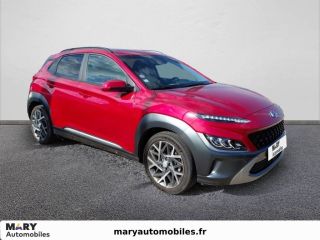 75010 : Hyundai Paris Nord - Goncourt Automobiles - HYUNDAI KONA HYBRID Executive - KONA - Rouge - Automate sequentiel - Essence / Courant électrique