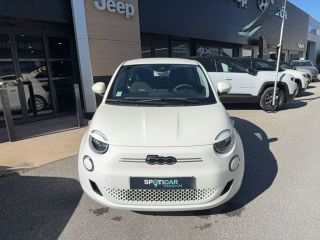 75010 : Hyundai Paris Nord - Goncourt Automobiles - FIAT 500e BERLINE MY22 SERIE 1 STEP 2 Action Plus - 500 III ELECTRIQUE - Blanc - Automate à fonct. Continu - Courant électrique