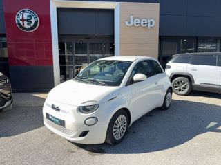 75010 : Hyundai Paris Nord - Goncourt Automobiles - FIAT 500e BERLINE MY22 SERIE 1 STEP 2 Action Plus - 500 III ELECTRIQUE - Blanc - Automate à fonct. Continu - Courant électrique