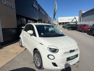 75010 : Hyundai Paris Nord - Goncourt Automobiles - FIAT 500e BERLINE MY22 SERIE 1 STEP 2 Action Plus - 500 III ELECTRIQUE - Blanc - Automate à fonct. Continu - Courant électrique